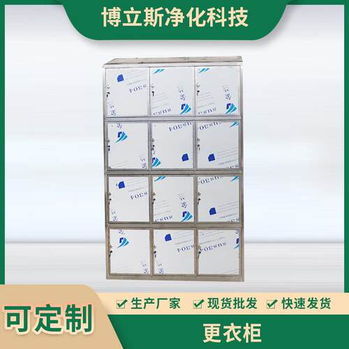 厂家供应304不锈钢更衣柜12门储物柜款式尺寸可