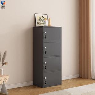 简柜子带柜门带易锁NOX储物柜书柜小柜租子出房自由组合柜收纳学