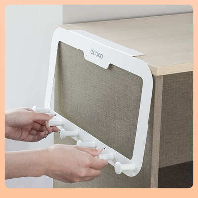 衣柜外侧面挂架门上置物架门后挂钩免打孔壁挂门背后挂衣架挂