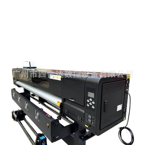 高速双头喷绘写真机图文广告背胶KT板车贴软膜装饰画打印机器