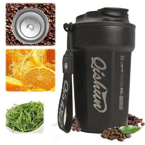 450ml Insulated Water Bottle Leak Proof Portable Water Cup