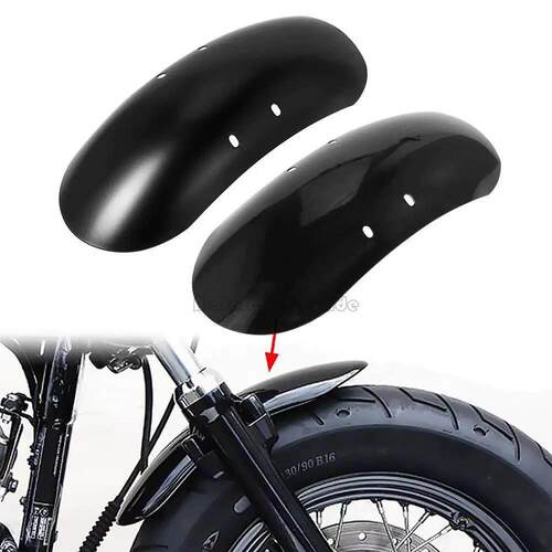 哈雷X48 XL1200 2010-2017年机车改装覆古铝合金短前挡泥瓦沙板