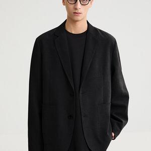 SADO YINER男士都市单排扣西装秋季韩版休闲通勤宽松百搭长袖外套