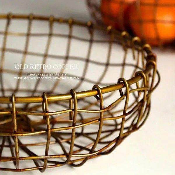 Wire Fruit Bowl Simple Fruit Bowls for Table Centerpiece