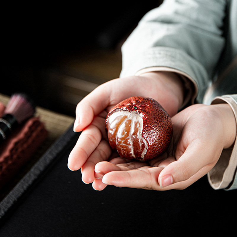 功夫茶砂糖变色树脂茶桌茶宠摆件