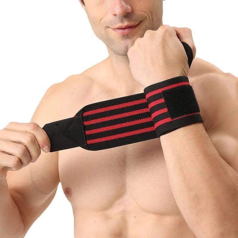 1Pcs Wristband Wrist Support Brace Straps Extra Strength We - 实物图