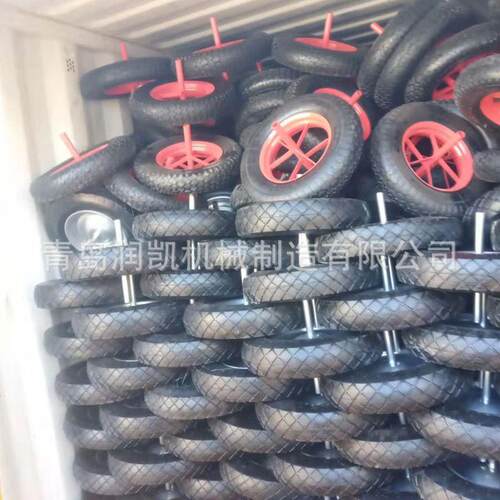 功能加厚铁车家用农553用手推工地建筑斗车尖斗车独轮车手推翻多