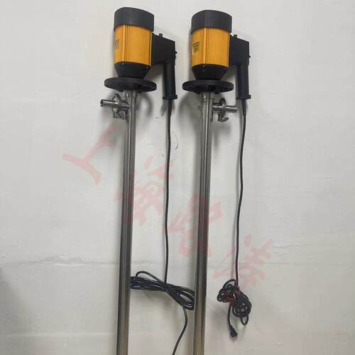 供应HD-E2+V+SS316L-1800电动插桶泵 耐酸碱化工抽液泵 电动油抽
