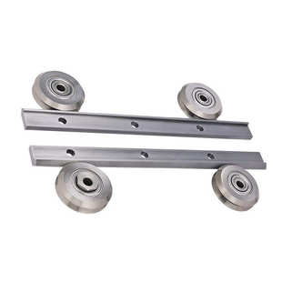 不锈钢滚轮导轨 直线导轨 BWC不锈钢导轨440C耐腐蚀V型滑轮导轨