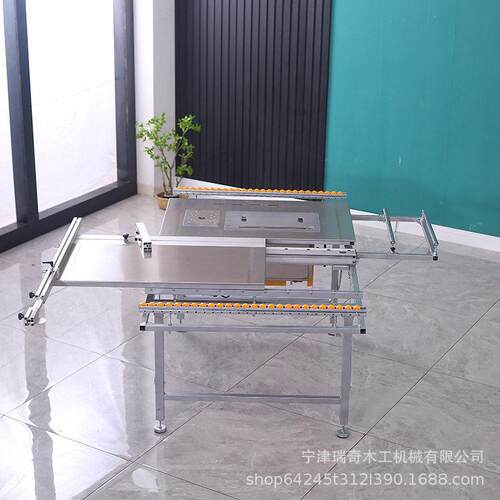 木工推台锯双隐形不锈钢精密锯家具制造电动无刷无尘锯折叠锯厂家