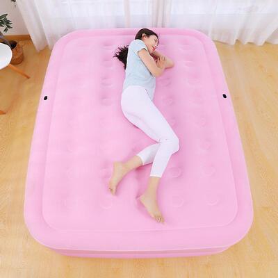 外粉IRS色气床垫家用双人气垫床加厚加高充气床充置便携午休折叠