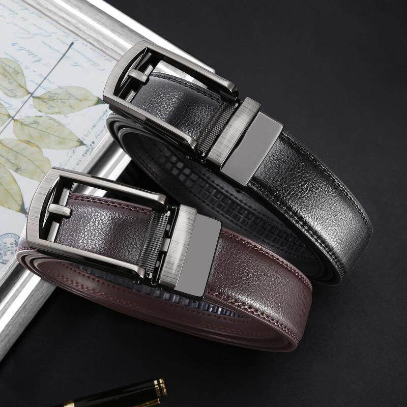 青少年皮带男学生腰带男款学生新款腰带高级感自动扣商务腰带假针