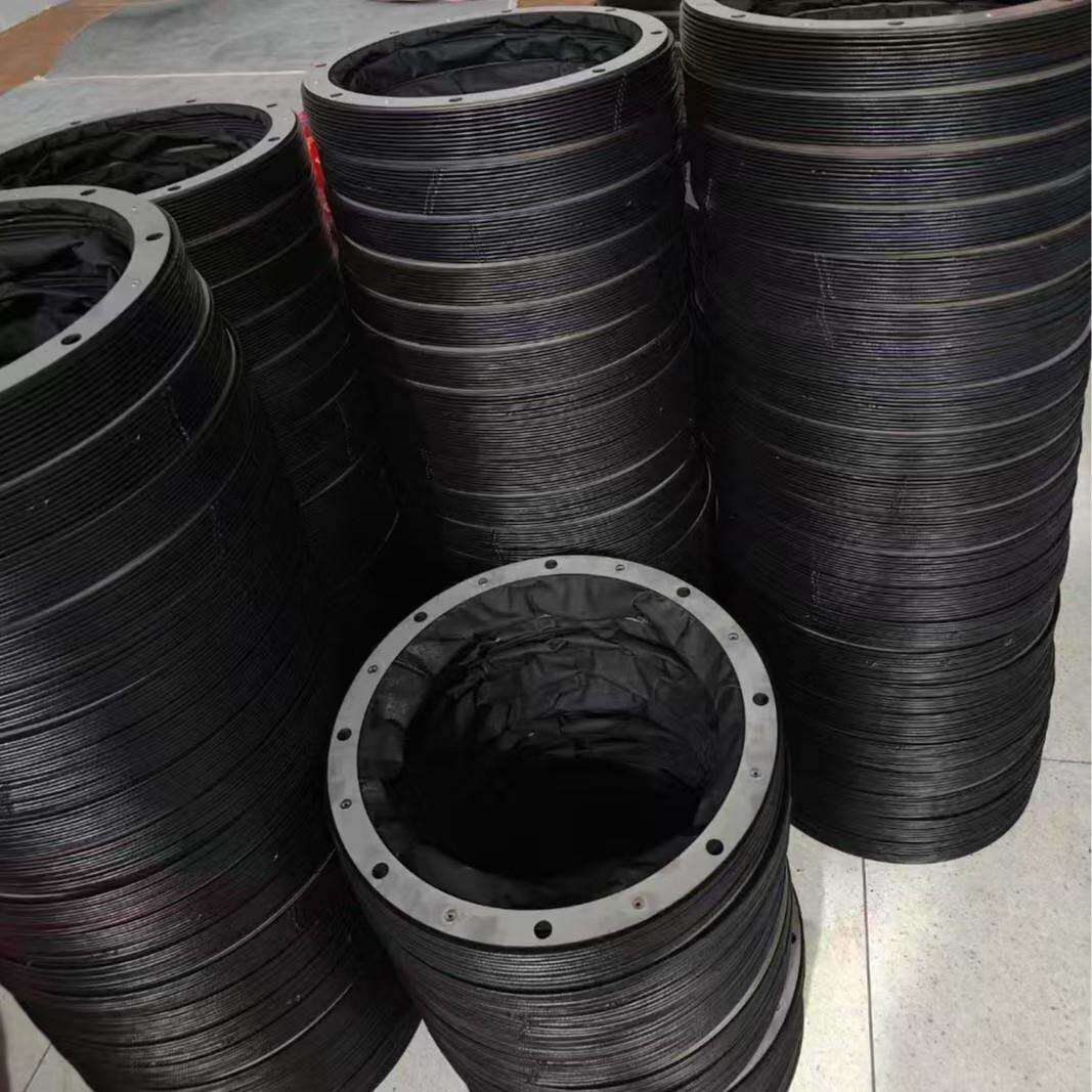厂家供应圆形防护罩油缸防护罩 丝杠保护套 拉链伸缩式气缸防护套