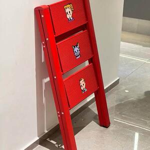 步步高升梯子凳子两用家庭用折叠加厚加粗三步梯乔迁之喜实用礼物