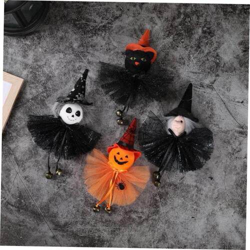Halloween Decoration Pumpkin Ghost Witch Black Cat Pendant