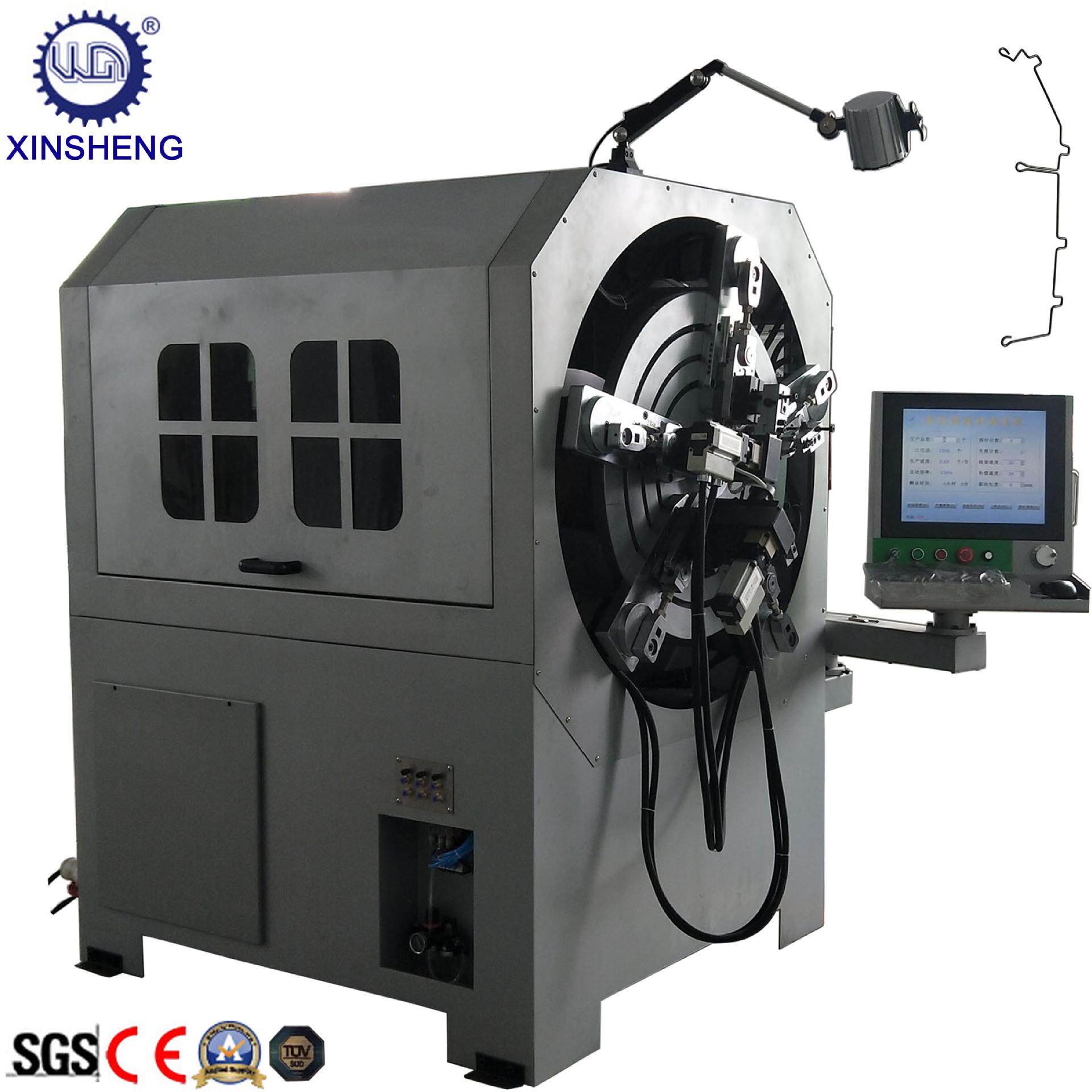 源头工厂供应卡簧支架成型机CNC转线折弯机电机3D弯线机工控机