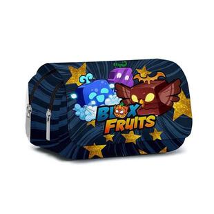 ROBLOX layer Pencil Case Double top Fruits Blox Game Flip