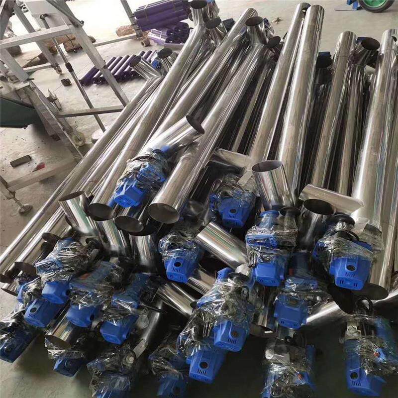 家用小型五轴蛟龙吸粮机不锈钢面粉提升机软管抽料机