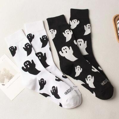 Halloween Harajuku Characteristic Couple Socks Funny Cosplay