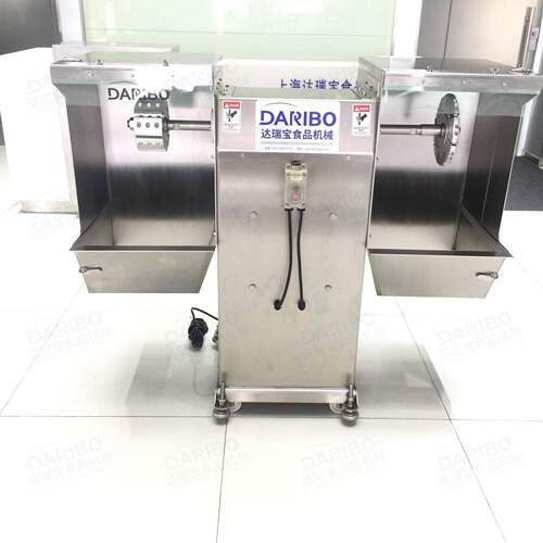 l达瑞冻鱼磨骨机 Tuna Deboning and Skin Removing Machine