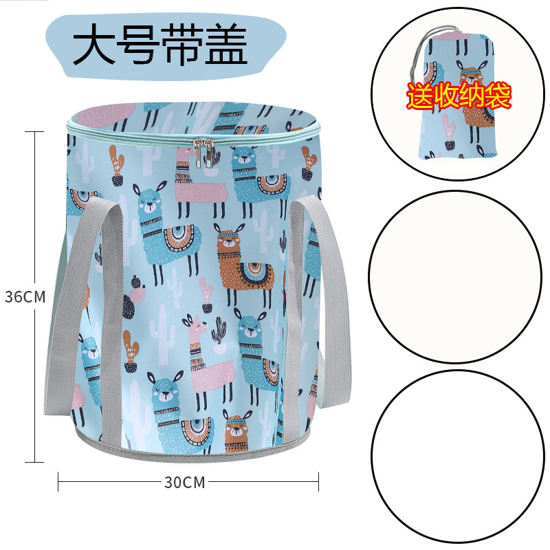 可折叠洗脸盆泡脚泡脚水盆足浴桶