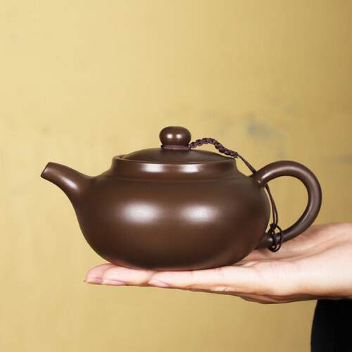 纯手工宜兴紫砂壶原矿紫泥仿古壶大容量紫砂茶具家用茶具套装名家