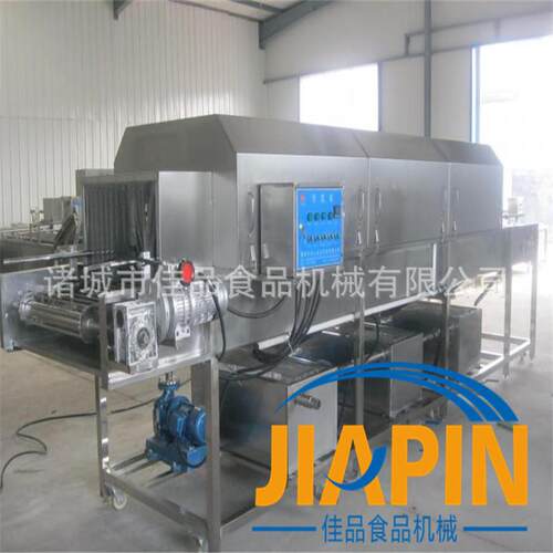 全自动热水喷淋洗筐机全自动杀菌清洗设备熟食转运筐设备清洗筐机