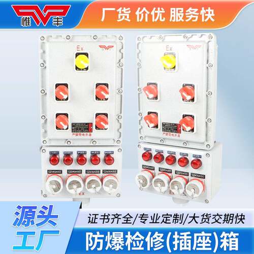 粉尘防爆配电箱接线箱检修箱插座照明动力正压柜按钮控制开关箱