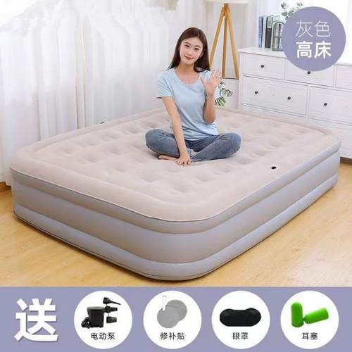 家用加大加厚充气床打地铺气垫床户外单人双人收纳折叠便捷懒人床