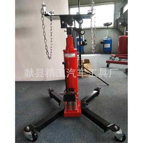 厂家供应0.5吨变速箱托架双层套缸小车变速箱高位运送器