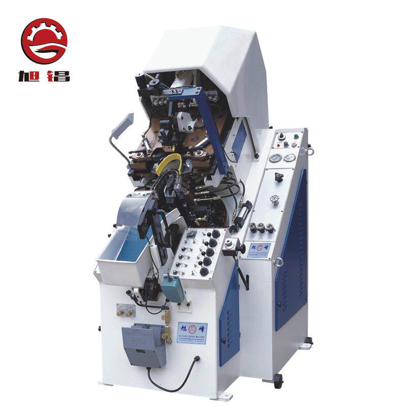 源头厂家制鞋前帮机油压自动上胶前帮机九爪鞋帮拉帮机设备