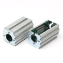 直径28铝合金精益管直线滚动组件组合件和连接副件滑动配件