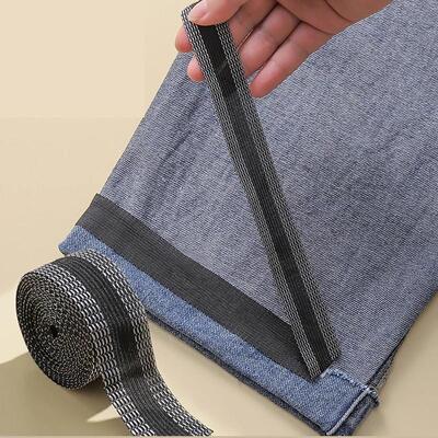 Self-Adhesive Pants Paste Iron on Pants Edge Shorten Repair