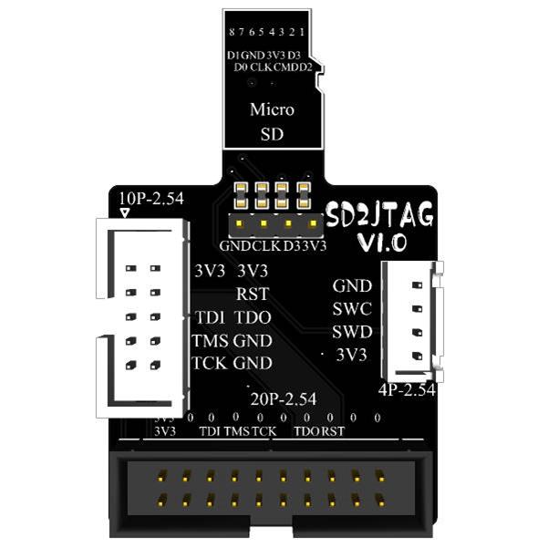 SD2JTAG+JTAG转SWD下载器，支持cubieboard开发板,全志和瑞芯微IC