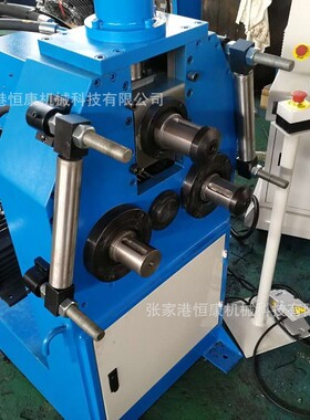 厂家供应GY-50三轮伺服滚圆机金属型材卷圆机圆管不锈钢管弯弧机