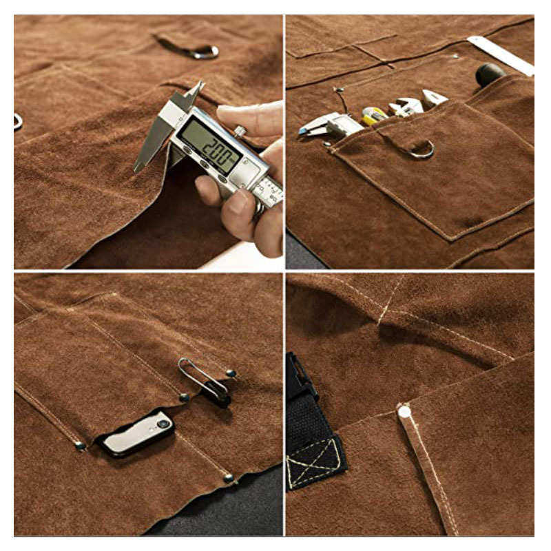 围裙帆布围裙木工电工花艺工作服烘焙烧烤围裙印制logo