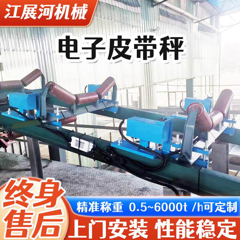 高精度电子皮带秤计量称沙场传送带煤矿砂石料称重输送带仪表测速