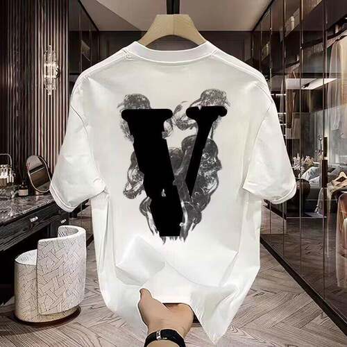 Men's printed short-sleeve T-shirt, perfect for summer