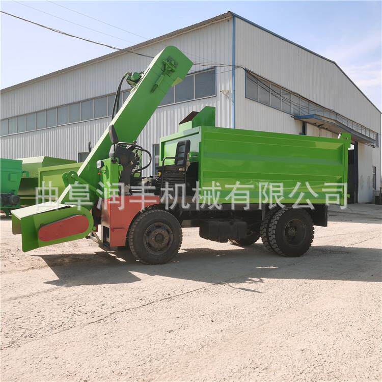 全自动牛圈铲粪车养殖场油粪柴机三轮运粪养刮牛场小车型IIR清粪