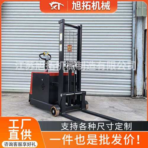 全电动步行平衡重式叉车垛无腿配堆重搬运车 QJC 电动升降堆高车2