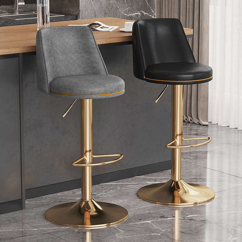 吧台椅高脚凳子简约酒吧椅家用岛台升降椅子商用收银前台转椅吧凳