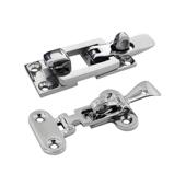 游艇锁扣船舱316不锈钢锁扣船舶重型门锁船用箱包锁扣快艇舱盖锁