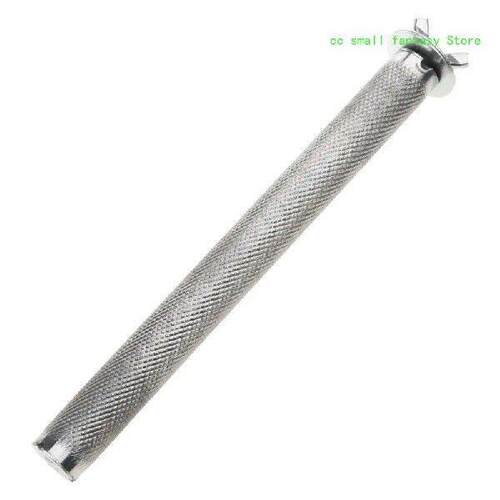 R3MA Bird Standing Bar Stainless Steel Pet Toy Stable Scrub