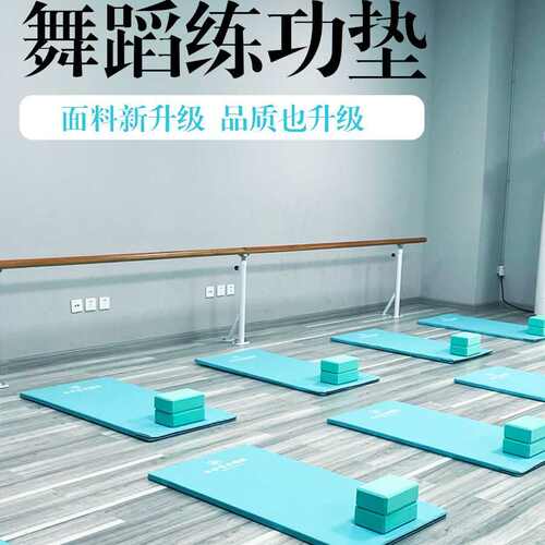 舞蹈练功垫儿童技巧折叠垫舞蹈生垫子加厚机构跳舞培训垫