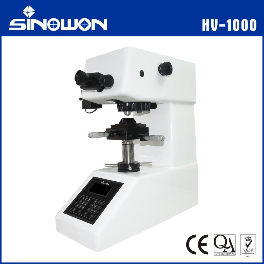东莞厂家供应经济型手动测量自动转塔显微硬度计HV-1000Z