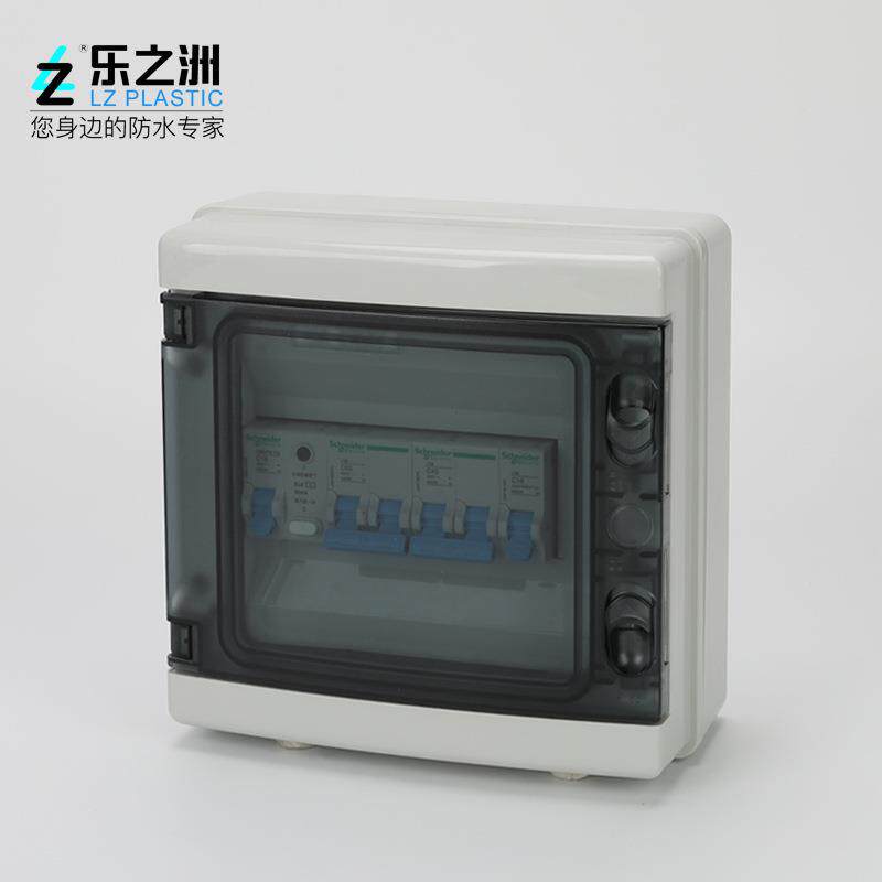 光伏汇流箱HA工业低压防水户外配电箱家用空气开关盒明装强电箱