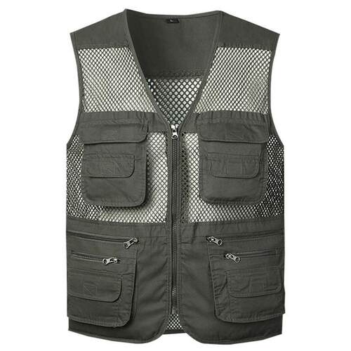 W 24281 Mesh Multi Pocket Vest 网眼多口袋马甲