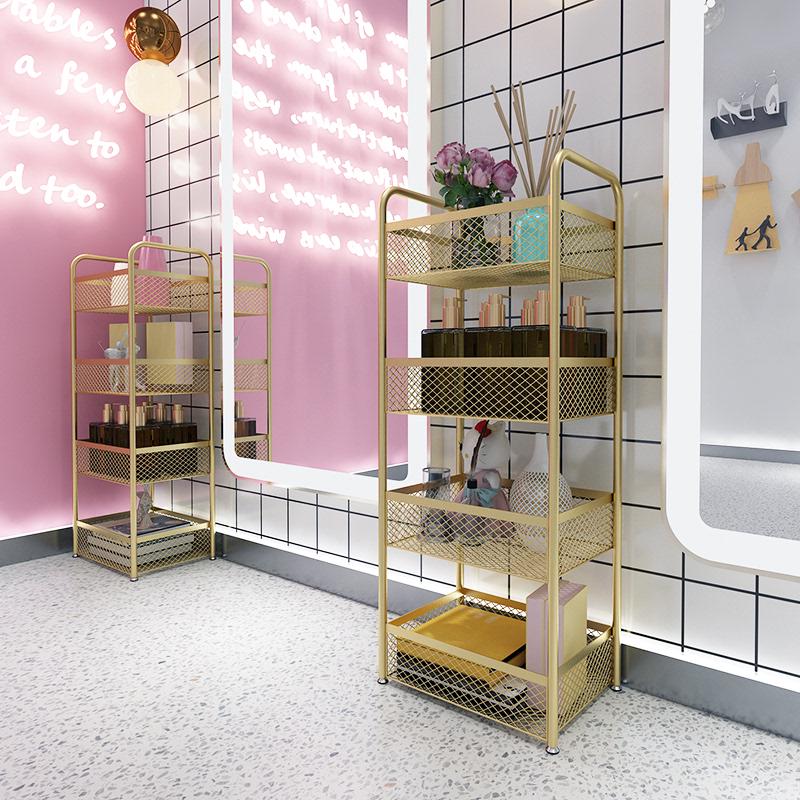 美发美甲工具车带轮多功能可移动置物架多层美容院小推车可移收纳