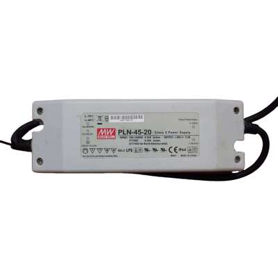 明纬电源PLN-45-4845W单组输出LED开关电源ClassII电源