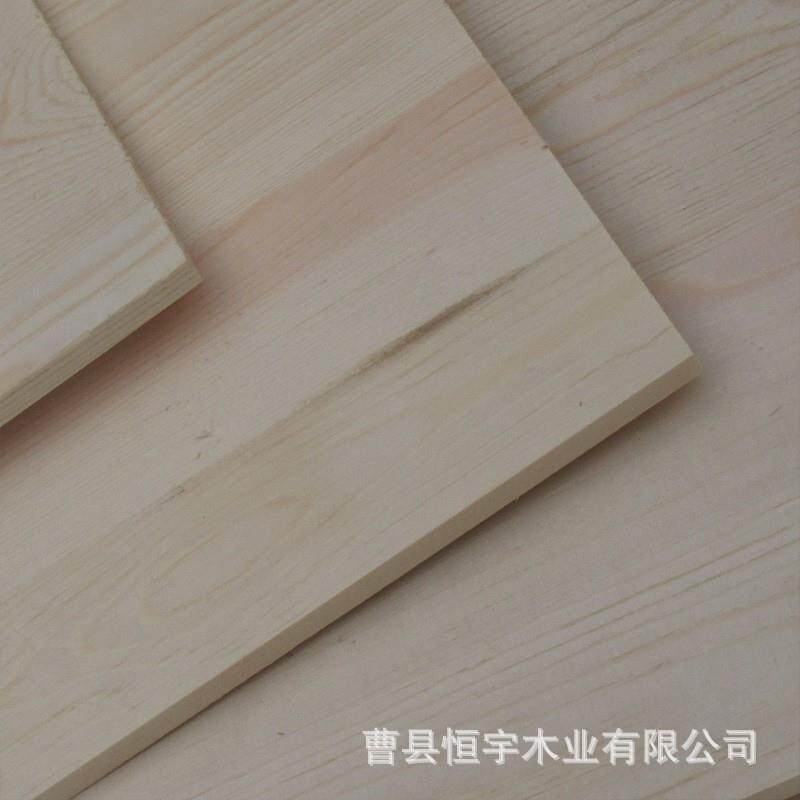 樟子松拼板装修家具板家装工艺品板实木板材床头柜木板衣柜板